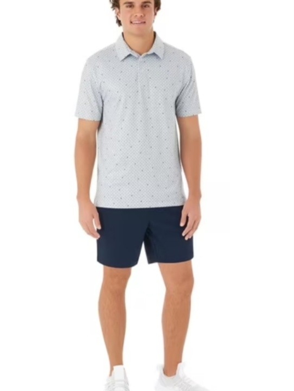 Member's Mark Mens Size Medium Tech Pull-On Navy Shorts